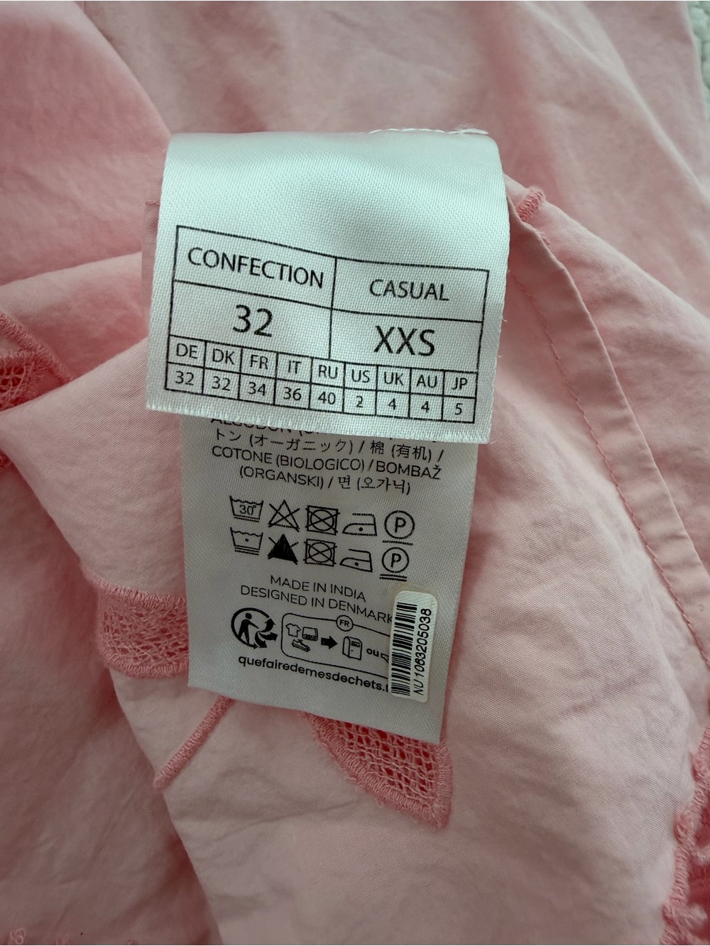 Stella Nova Sleeveless Light Pink Embroidered Maxi Dress - Picture 8 of 11